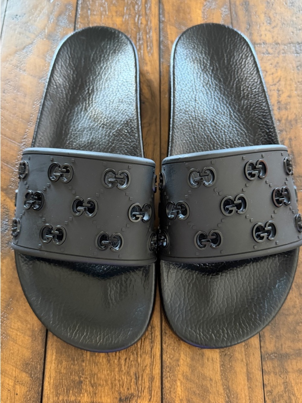 Men’s Gucci Black Slides